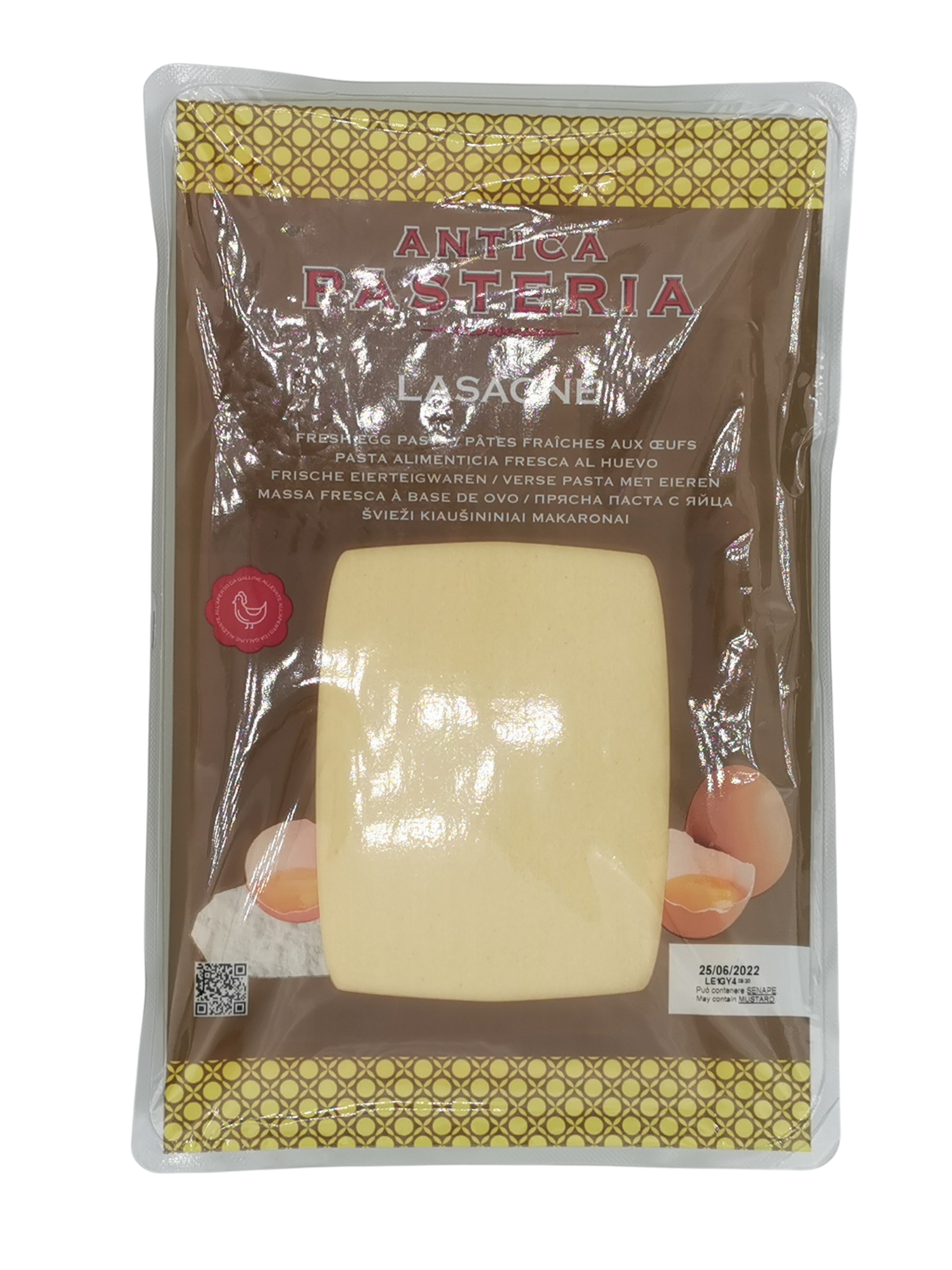 LASAGNES PLAQUES MENAGERS 1KG